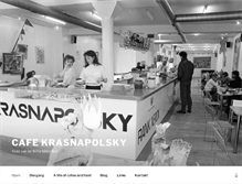 Tablet Screenshot of cafekrasnapolsky.dk